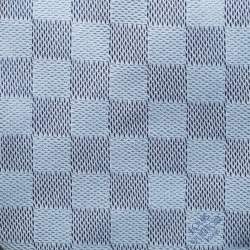 Louis Vuitton Blue Damier Silk Tie Cloth ref.397487 - Joli Closet