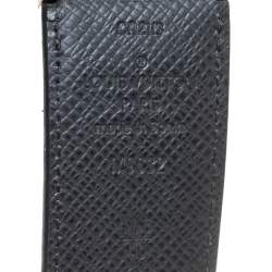 مملوكة مسبقًا حزام لوي فيتون "اينڨينتور" ذو وجهين كانفاس دامييه غرافيت 100 سم