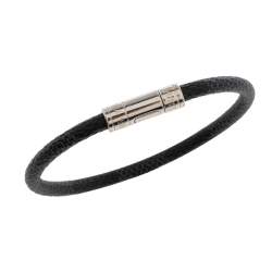 مملوكة مسبقًا Louis Vuitton Graphite Damier Canvas Keep It Bracelet