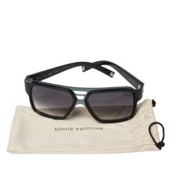 Louis Vuitton Grey/Black Z0361U Enigme Aviator Sunglasses