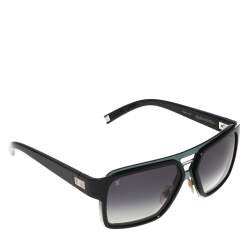 Louis Vuitton Men's Black Latitude Pliante Sunglasses Z0932U