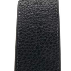 مملوكة مسبقًا حزام لوي فيتون جلد بني/أسود ذو وجهين بالأحرف الأولى لشعار الماركة 95 سم 