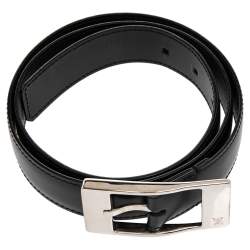 Pre Owned حزام لوي فيتون سي نتور ميراج جلد أسود 85 سم