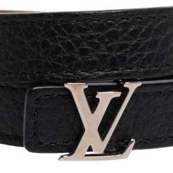 Pre Owned Louis Vuitton Bicolor LV Initials Reversible Bracelet