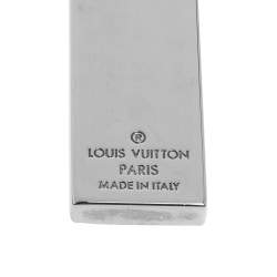 Pre Owned حلقة مفتاح لوي فيتون معدن فضي اللون دامييه