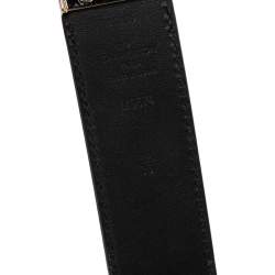 مملوكة مسبقًا حزام لوي فيتون ذو وجهين بوسطن جلد انفيني دامييه أسود 95 سم