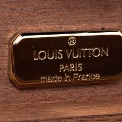 Pre Owned Louis Vuitton Brown Mahogany Wood Travel Cigar Case