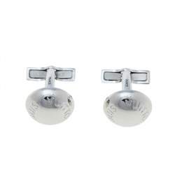 Louis Vuitton Sterling Silver Round Cufflinks