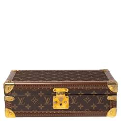 Louis Vuitton Travel Case 3 Watch Taiga Ardoise in Leather with