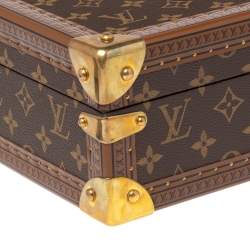 Pre Owned Louis Vuitton Monogram Canvas 8 Watch Case