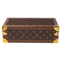 Pre Owned Louis Vuitton Monogram Canvas 8 Watch Case