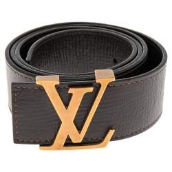 Leather belt Louis Vuitton Brown size 95 cm in Leather - 29930764