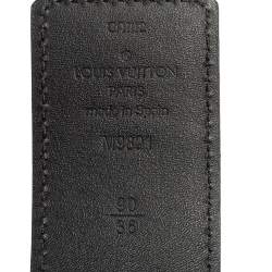 Pre Owned حزام لوي فيتون إنشيالز LV  كانفاس مونوغرامي 80 سم