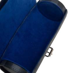 Pre Owned Louis Vuitton Damier Graphite Canvas 3 Watch Case