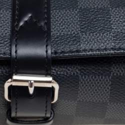 Pre Owned Louis Vuitton Damier Graphite Canvas 3 Watch Case