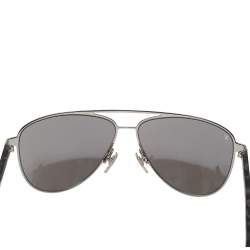 Pre Owned Louis Vuitton Silver / Black Z0844U Starship Aviator Sunglasses