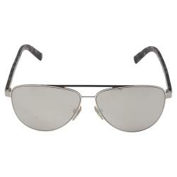 Aviator sunglasses Louis Vuitton Silver in Metal - 33144210