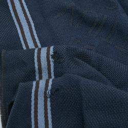 Louis Vuitton Navy Blue Damier Geant Wool Messager Scarf 