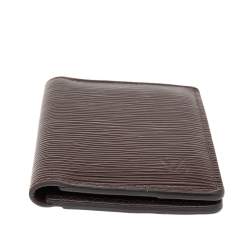 Pre Owned Louis Vuitton Brown Epi Leather Pocket Organiser