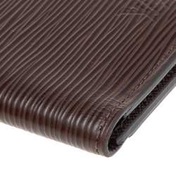 Pre Owned Louis Vuitton Brown Epi Leather Pocket Organiser