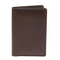 Louis Vuitton Epi Leather Pocket Organizer - Black Wallets