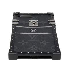 Louis Vuitton x Fragment Monogram Eclipse Canvas Eye Trunk iPhone 7 Plus Case