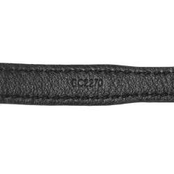 Pre Owned Louis Vuitton Diamer Canvas Leather Sign it Bracelet