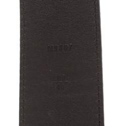 مملوكة مسبقًا Louis Vuitton Damier Ebene Canvas LV Initiales Belt 100CM