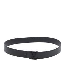 Louis Vuitton Initiales 40mm mens black belt. Iconic and timeless