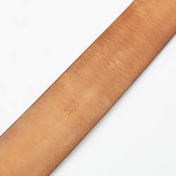 Pre Owned Louis Vuitton Monogram Canvas Buckle Belt 90CM