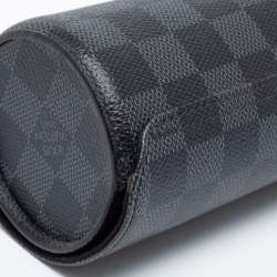 Pre Owned Louis Vuitton Damier Graphite Canvas Watch Case