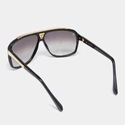 مملوكة مسبقًا Louis Vuitton Black Gold/ Black Gradient Evidence Z0350E Wayfarer Sunglasses