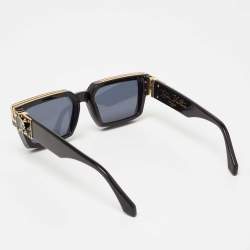 Louis Vuitton Black Z1165E 1.1 Millionaires Square Sunglasses Louis Vuitton  | The Luxury Closet