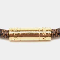 مملوكة مسبقًا Louis Vuitton Brown Damier Canvas Keep It Bracelet