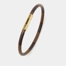 Louis Vuitton Keep It Bracelet Damier Brown 998381