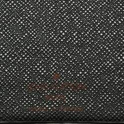 Pre Owned Louis Vuitton Black Epi Leather Checkbook Wallet