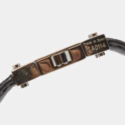 مملوكة مسبقًا Louis Vuitton Pull It Damier Canvas Silver Tone Reversible Wrap Bracelet