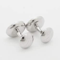 LOUIS VUITTON LV Catch Cufflinks Palladium Metal