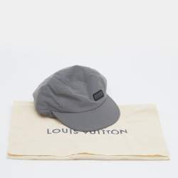 Louis Vuitton Grey Shimmer Coated Space Mission Cap