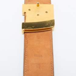 مملوكة مسبقًا Louis Vuitton Monogram Canvas LV Initiales Belt 110 CM