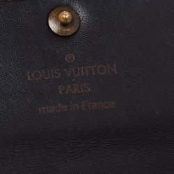 Pre Owned Louis Vuitton Brown Utah Leather Key Holder