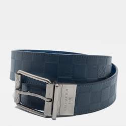 Louis Vuitton Orion/Neptune Damier Infini Leather Reversible Cut to Size Buckle  Belt Louis Vuitton