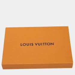 Louis Vuitton Blue Wool Cashmere Monogram Denimbellished City Scarf