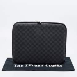 Louis Vuitton Damier Graphite Canvas 15" Laptop Sleeve