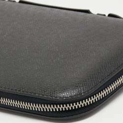 Pre Owned Louis Vuitton Black Taiga Leather Atoll Travel Organizer
