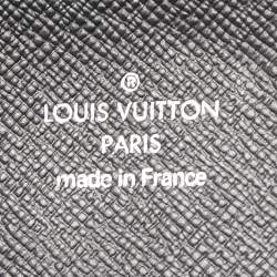 Pre Owned Louis Vuitton Black Taiga Leather Atoll Travel Organizer