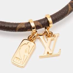Pre Owned Louis Vuitton x NBA Monogram Canvas Hang It Bracelet