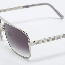Pre Owned Louis Vuitton Black Gradient Z0260U Attitude Aviator Sunglasses