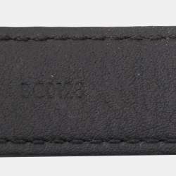 مملوكة مسبقًا Louis Vuitton LV Slim Canvas Silver Tone Bracelet