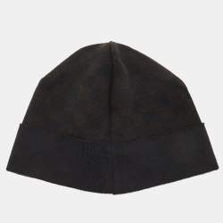 Louis Vuitton Petit Damier Cobalt Beanie - Black Hats, Accessories